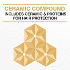 CHI Tourmaline Ceramic Series Flat Iron, Hair Straightener For Silky Smooth Hair, Ideal For Straightening Or Curling Hair, 1" Iron