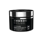 XMONDO Color Soft Black Color Depositing Mask & Semi-Permanent Hair Dye Super Gloss Infused with Bond Boosters for Nourishment, Revitalize & Repair, Vegan Formula, 8 Fl Oz