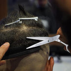 Suvorna 6.5" Professional Hair Cutting Scissors – Stainless Steel Haircut Scissors for Hair Trimming & Grooming - Hair Scissors Professional for Barbers & Homeuse - Hair Shears for Women & Men