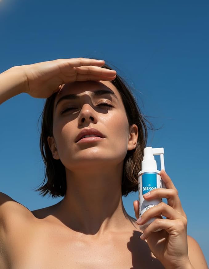 The Mossi London Hair Spray Serum 60Ml For Hair Regrowth - Prevents Post-Transplant Hair Loss - Stimulates New Hair Growth - Fast and Effective Results
