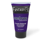 Mehron Makeup Fantasy FX Cream Makeup | Water Based | Halloween | Purple Face & Body Paint For Adults 1 fl oz (30ml) (Purple)