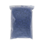 3200 Pcs Elastic Rubber Bands Small Hair Ties Hair Rubber Mini Hair Bands Hair Elastics Tiny Soft Holder Ponytails for Girls (Navy Blue)