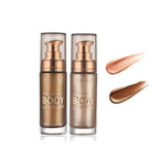 2 Pack PHOERA Body Luminizer, High Gloss Waterproof Body 103 G