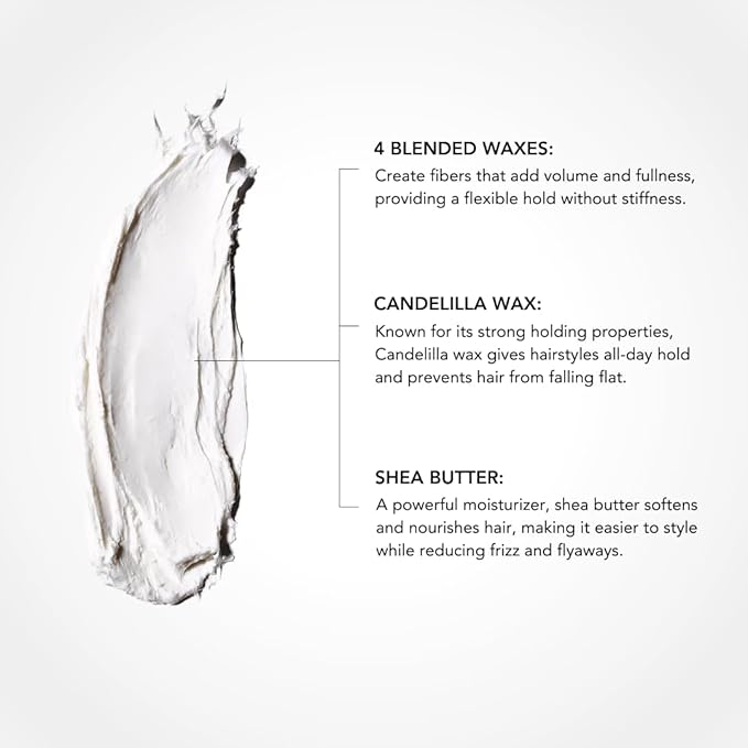 BLUMAAN Wax Fiber For Men - Adds Volume & Controls Hair All Day Hold - Natural Finish For All Hair Types - Original Styling Meraki