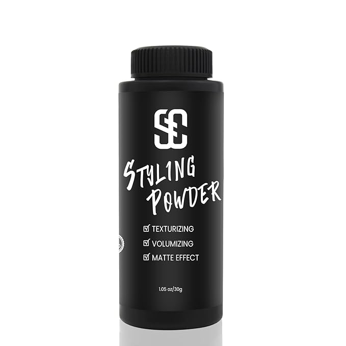 SOVONCARE Hair Styling Powder, Matte Natural Look for Men & Women, Hair Volumizer with Medium Hold, Long Lasting, Easy to Apply, No Sticky Residue, 1.05oz (Pack of 1)