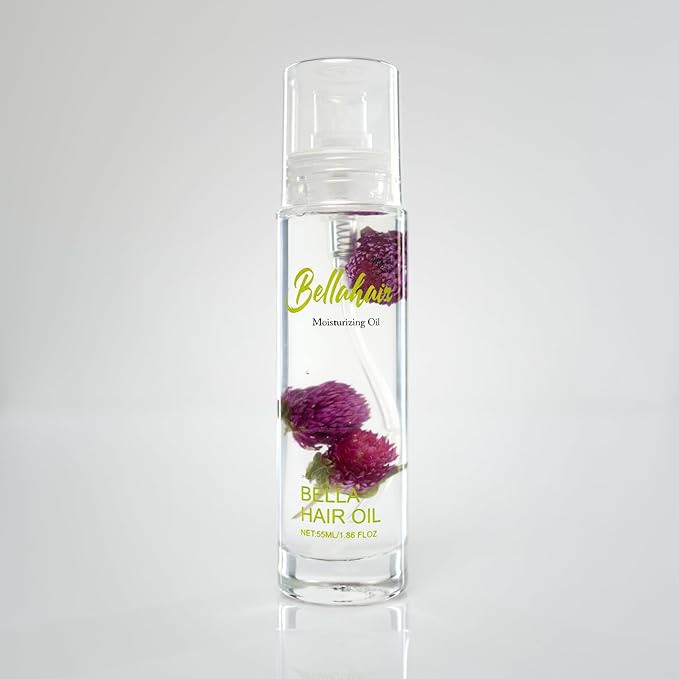 Bellahair |Revive, Strengthen & Shine with Our Luxurious Natural Hair Oil – Powered by Amaranth Oil for Hair Growth, Frizz Ease, Split End Repair, and Deep Hair Care Hydration