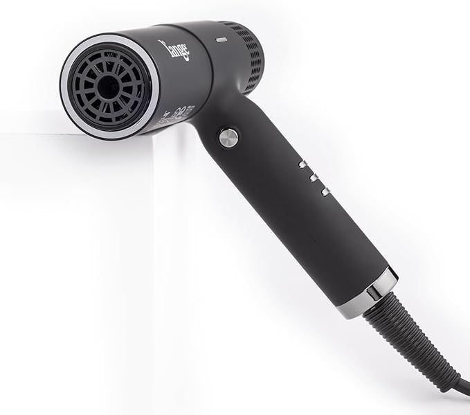 L'ANGE HAIR Le Styliste Luxe Digital Luxury Hair Dryer | Quiet Brushless Blow Dryer with Diffuser | Hairdryer with 4 Heat & 2 Speed Settings | Negative Ion Technology | Best Hair Dryer for Blowouts
