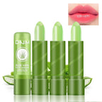 BINGBRUSH Color Changing Lipstick Long Lasting Nutritious Lip Care Magic PH Lip Balm Moisturizer Lipstick Queen, Temperature Changing LipGloss Lip Mask Makeup Set for Women (Aloe Vera)