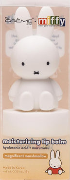 The Crème Shop Miffy Tinted Lip Balm with adorable Miffy cap, with Hyaluronic Acid and Murumuru to moisturize, soften and visibly improve chapped or dry lips - Magnificent Marchmallow