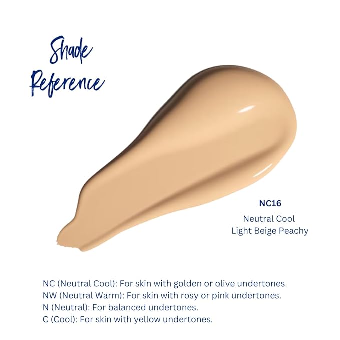 Best Bronze Bombshell Body Makeup - Tattoo Cover Up Makeup & Body Foundation Waterproof - Tattoo Concealer Waterproof for Scars, Varicose Veins Cover Up & Leg Foundation (NC16 Light Beige Peach)