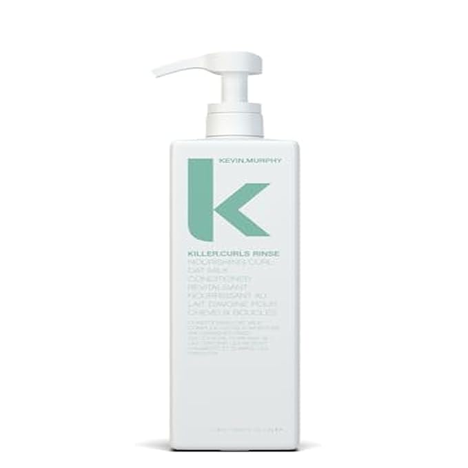 KEVIN.MURPHY KILLER.CURLS RINSE - Nourishing Curl Conditioner - Care for Natural & Permed Hair - With Hydrating Oat Milk - Colour-Safe & Vegan - 1 L / 33.8 fl oz