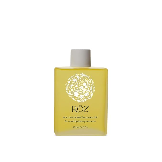 RŌZ Willow Glen Treatment Oil - Multi-Purpose, Organic Vegan Nourishing Oil for Hair, Scalp & Body, Vegan, Cruelty Free, 2 Fl. Oz. / 60 Ml