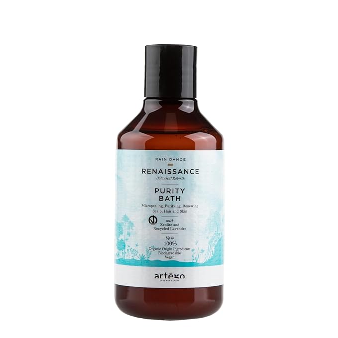 Artègo Rain Dance Renaissance Purity Bath – Scalp & Hair Shampoo (10.2 fl oz)
