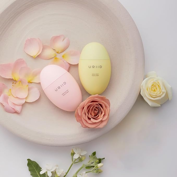 2-in-1 Hand Cream Set – Lemon Basil & Relaxing Rose, Nourishing & Moisturizing, 1.76 oz Each, Winter Gifting Bundle