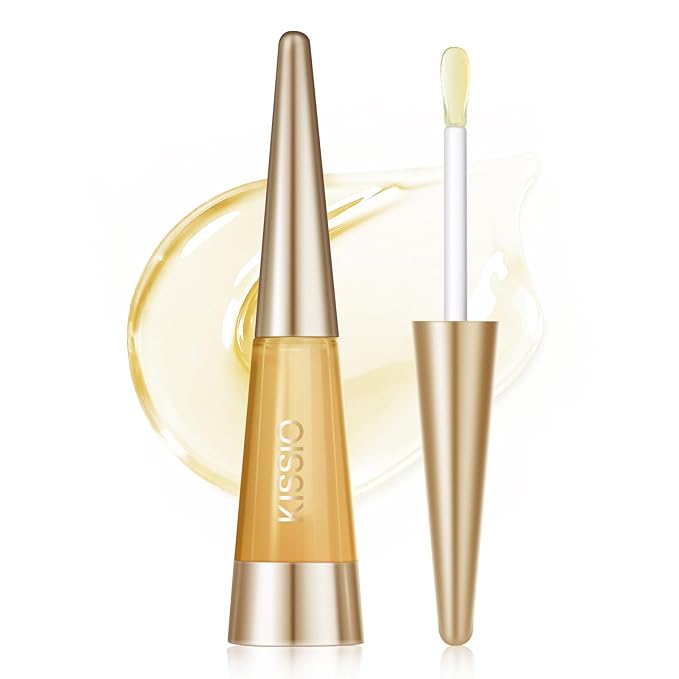 KISSIO PLUMP Lip Plumper,Maximum Plump with Ginger and Peptides,Extreme Lips Plumper,Hydrating,Lip Plumping,Lip Lines Care,Lips Gloss,0.3 fl oz,Proficient