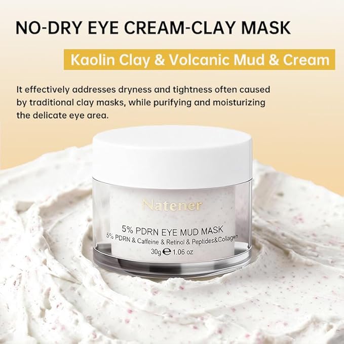 5% PDRN DIY Under Eye Patches Custom Fit on All Face, Under Eye Cream Mask for Puffy eyes, Dark Circles & Wrinkle | Caffeine, Retinol, Collengen, Peptides, Hyaluronic - Korean Popular EyeCare 1.06OZ