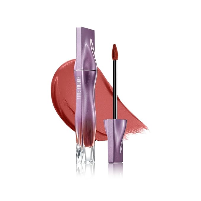 NEBULA VELVET LIP CREAM-Long Lasting Lip Stain, Waterproof and Transferproof Lip Tint, Matte Finish, Smooth Out Lip Lines, Lightweight & High Coverage, Stocking Stuffers (15 ORIELLE)