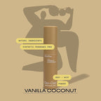 Cleo + Coco. Deodorant Powder for Body and Hair, Vanilla Coconut (0.88 oz), 2-in-1 Deo Powder & Dry Shampoo for Women & Men, Aluminum Free Deodorant, Talc-Free, Anti Chafe Protector, Travel-Size