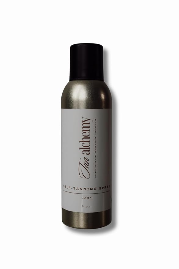 Tan Alchemy, U Tou Can Tan Dark Self Tanning Aerosol Can,Unscented (1-8 oz)