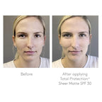 Colorescience Total Protection Sheer Matte SPF 30 Sunscreen Brush For Oily and Acne-Prone Skin, Unscented 0.15 Ounce, Powder