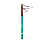 Thrive Causemetics Infinity Waterproof Eyeliner Pencil, Built In Sharpener & Smudge Tip, Long Lasting, Smudge Proof, Hyaluronic Acid & Shea Butter, Vegan, Cruelty Free, Nalie (Chocolate Brown Shimmer)