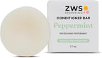 Peppermint Breeze Conditioner Bar, Vegan Solid Hair Conditioner for Oily Hair, Dandruff & Psoriasis, with Refreshing Peppermint, Zero Waste, Travel-Friendly