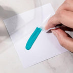 100Pcs Nail Art Polish Palette Paper Disposable Makeup