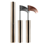 Ultra-Fine Lengthening Waterproof Quick-Dry Mascara, Black Mascara for Fine Short Lash Older Women Mulit-layered Lashes,Ultimate Length Volumizing Lower Bottom Lashes Mascaras (Black) (Brown+Black)