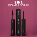 2 in 1 Black Eyeliner Mascara Waterproof
