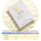 #OOTD Ceramide Brightening Sheet Mask For Face, Moisturizing, Anti Aging Ceramide, Peptide, Vitamin C, EVE Vegan 10EA