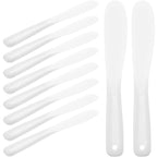 10Pcs mask stick tool stick cosmetic spatulas facial mud applicator spatulas stick facial cream scoops stirring rod makeup spatulas Multifunction white eye cream
