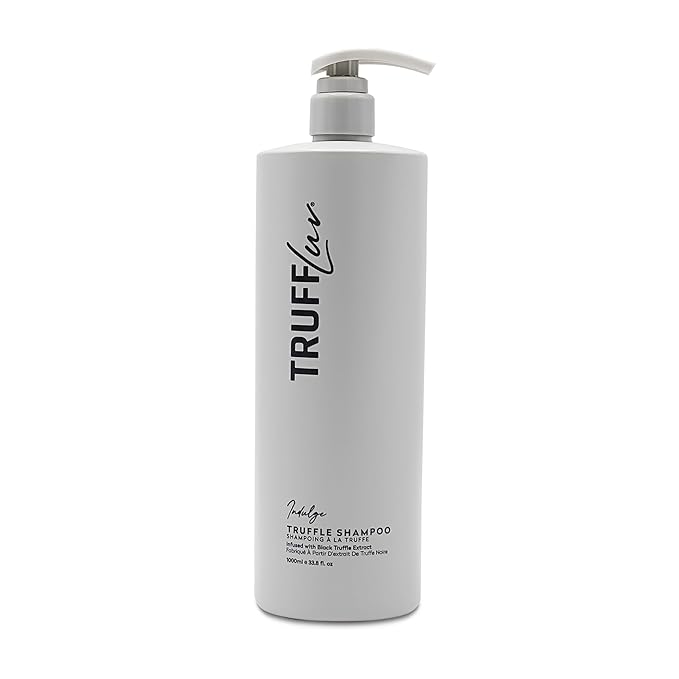 TruffLuv | Indulge Collection Truffle Shampoo, Infused with Black Truffle Extract, Deep Clarifying Cleansing Shampoo, Gently Removes Buildup on Hair and Scalp, Paraben Free, Sulfate Free, 33.8 Fl Oz
