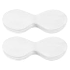 200 Sheets Disposable Facial Eye Mask Paper Non-Woven Eye Care Cotton Eye Pads Cosmetic Eye Patches Spa Eye Covers Beauty Sheets for Skincare Moisture Retention Makeup Prep DIY