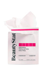 BeautyStat Triple Action One-Step Daily Exfoliating Peel Pad for Uneven Tone, Texture, Fine Lines, Enlarged Pores - Made in the USA - Gentle Exfoliator Pad with AHAs, BHAs, Glucosamine to Brighten