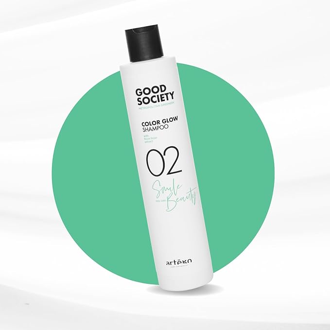 Artègo Good Society Color Glow Shampoo (8.5 fl oz) – Color-Protecting Shampoo for Colored, Damaged, or Dull Hair