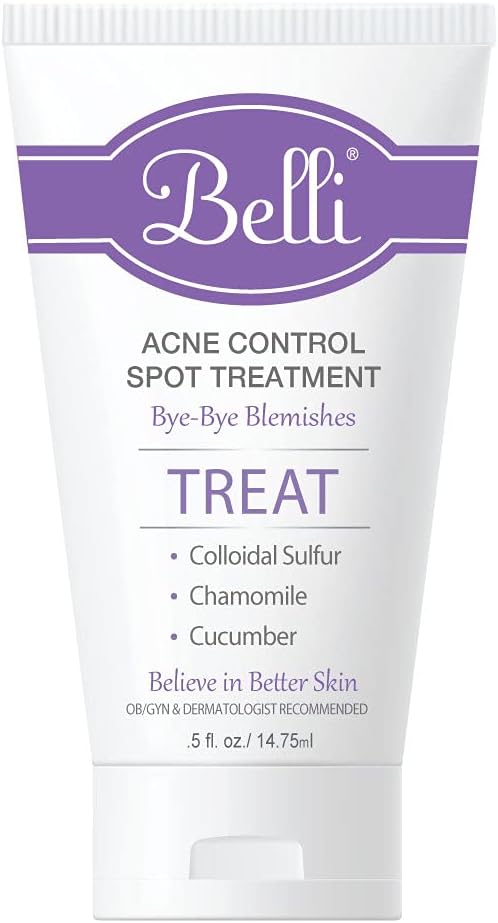 Belli Skincare Acne Control Spot Treatment - Skin Care Treatment - Acne Treatment - Vegan Face Wash - Pregnancy Acne Treatment - Acne Spot Treatment for Face - Face Care