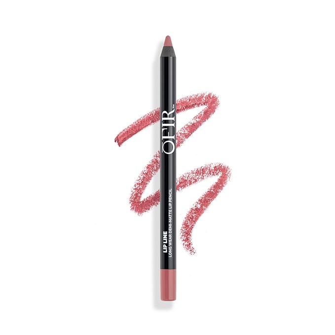 OFIR Longwear Demi-Matte Lip Pencil | Smudge-Proof, Easy Glide, Hydrating, Long-Lasting Color | Berry - Muted Plum Lip Liner Pencil | 0.042 OZ