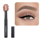 Light Gold Eyeshadow Stick Makeup, Cream Shimmer Eye Shadow Pencil, Hypoallergenic Waterproof Long Lasting Crayon, Smooth Glitter Primer Palette Eyeliner Make up