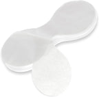 100 Sheets Disposable Non Woven Eye Care, Cotton Eye Mask Paper Paper Facial Eyes Pads Spa DIY Clear Eyes Mask Papers Beauty Sheets for Makeup Skincare Spa Wrap Moisture Retention