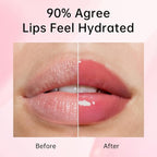 CATKIN Glossy Lip Balm Ultra Hydating Glow Lip Tinted Jelly Plumping Melting Balm Shea Butter Repair Soothing For Dry Lips 0.12 oz C08 MAPLE