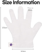 Epielle Hydrating Hand Mask 6 Pairs, Relieve and Soften with Shea Butter & Jojoba Oil, Deep Moisturizing Gloves for Dry, Cracked Hands, Self Care Gifts for Women, Spa Kit, Stocking Stuffers