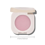 KYDA Single Matte Eyeshadow, Light Pink Purple Eyeshadow, Ultra-fine Lightweight Powder, Multiuse Blendable for Eye Shadow and Blush, Daily Matte Eyes Makeup, Half Pink