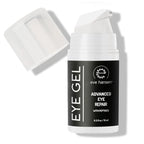 Eve Hansen Anti-Aging Eye Gel with Peptides | Under-Eye Cream With Plant Stem Cells, Hyaluronic Acid, Vitamin E | Cruelty-Free, Vegan, Made in USA .5 oz