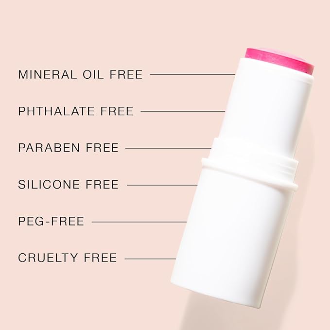 Boomstick Peony Pink ™ - Multistick for Cheeks & Lips - Vegan, Cream Blush Stick & Lipstick - Makeup for Older Women & Mature Skin Boom Stick By Cindy Joseph