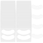 100 PCS Foam Eye Pads Lash Extensions, Under Eye Pads for Lash Extensions Eyelash Pads Sticky Lash Eye Pads Lint Free Lash Lift Pads Professional Eye Makeup Pads for Eyelash Extensions Beauty Supplies