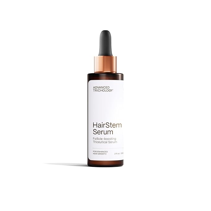 HairStem Follicle-boosting Triceutical Serum for Thicker Fuller Hair | Triple-Action, Multi-Zonal Topical Serum for Hormonal, Nutritional, and Inflammatory-Related Hair