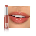 1Pc Coral Pink Butter Lipstick Tinted Lip Balm, Shine Moisturizing Plumper Lipstick for Women, Natural Nourishing Hydrating Lip Gloss Stain for Dry Lips, Lightweight Lip Liner Care Vegan Makeup