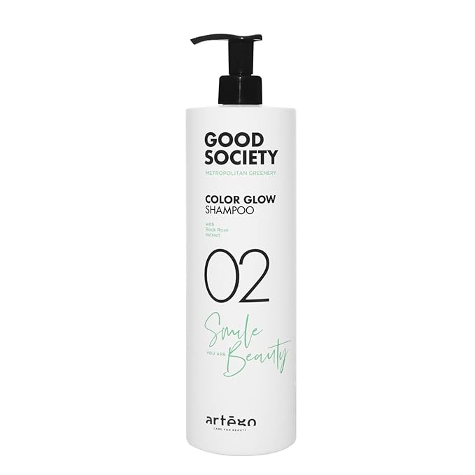 Artègo Good Society Color Glow Shampoo (33.8 fl oz) – Color-Protecting Shampoo for Colored, Damaged, or Dull Hair