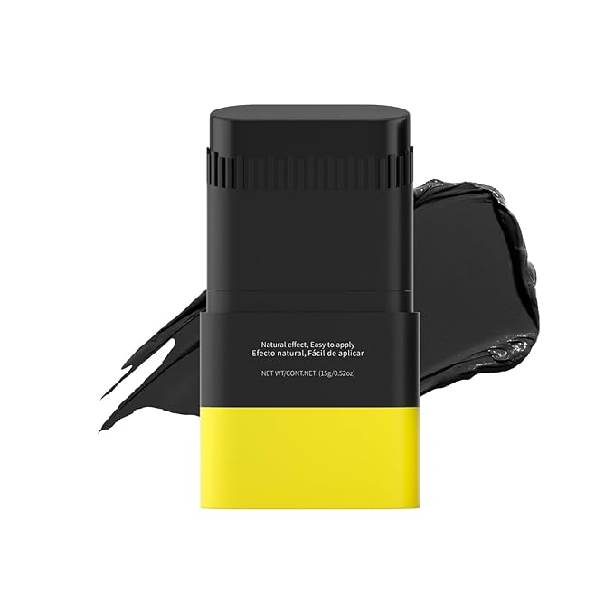 Gowwim Root Touch up Powder, Instantly Gray Hair Cover up Hairline Powder for Women & Men Waterproof and Sweatproof Root Cover Up Long-Lasting for Thinning & Loss Hair (Black4, 15g)