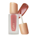 Laka Fruity Glam Tint, 4.5g/0.15oz, Glowing Lip Stain with Wide Color Spectrum, Hydrating & Lightweight Texture, Long-Lasting Bold Stain, Non-Sticky, Vegan, K-Beauty (#140 Scoop)